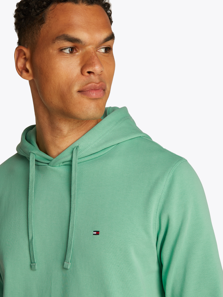 Green Flag Embroidery Terry Hoody  Men