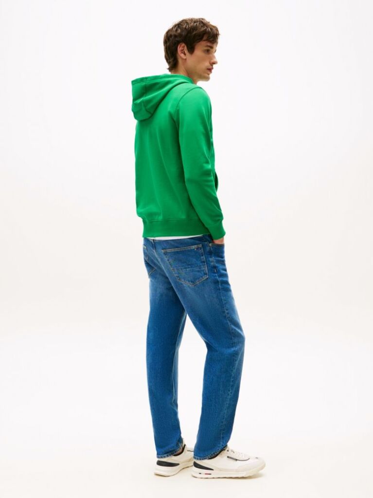 Green Flag Embroidery Terry Hoody  Men