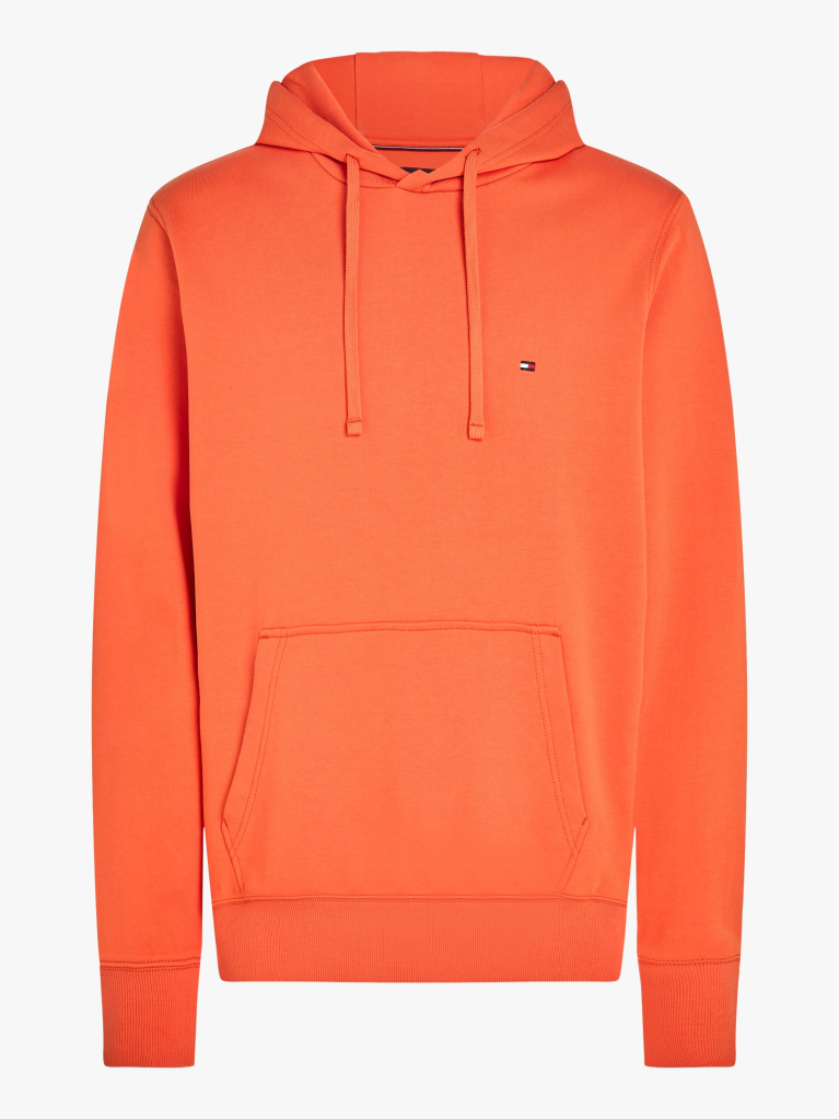 Orange Flag Embroidery Terry Hoody  Men