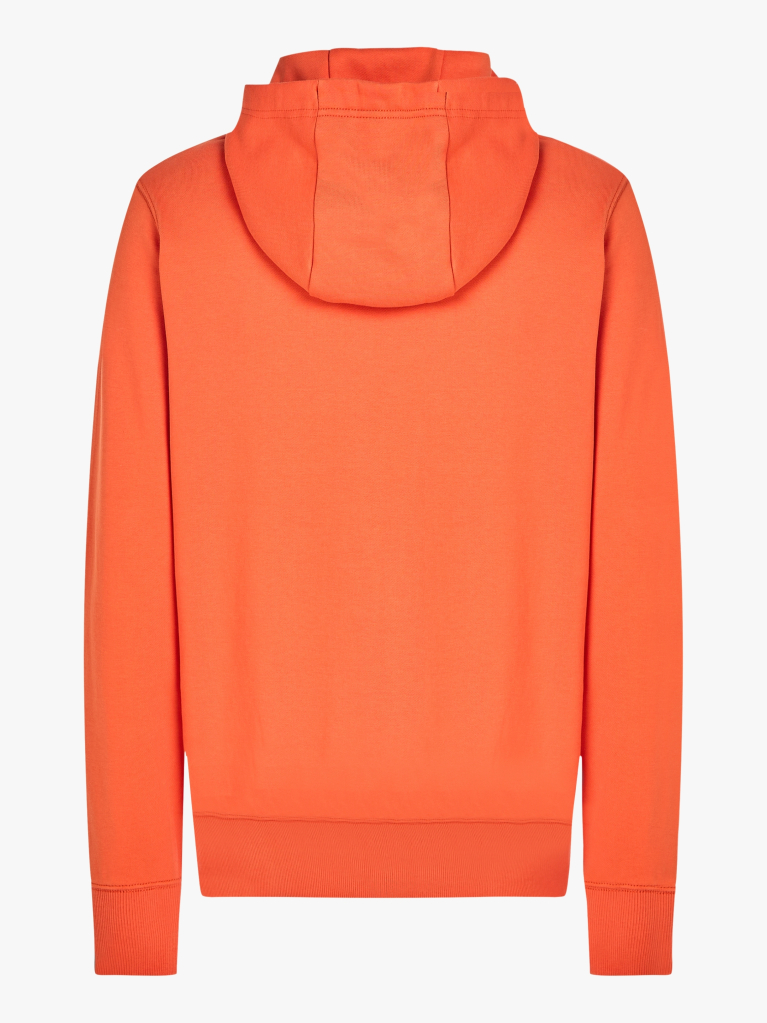 Orange Flag Embroidery Terry Hoody  Men