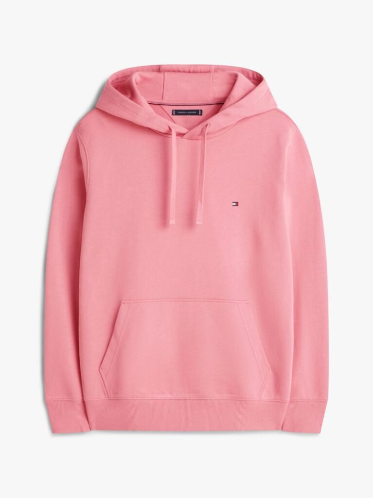 Pink Flag Embroidery Terry Hoody  Men