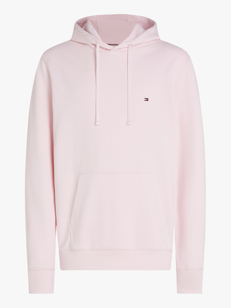 Ροζ Hoody Από Βαμβακερό Terry Με Κεντητό Σημαιάκι  Άνδρες