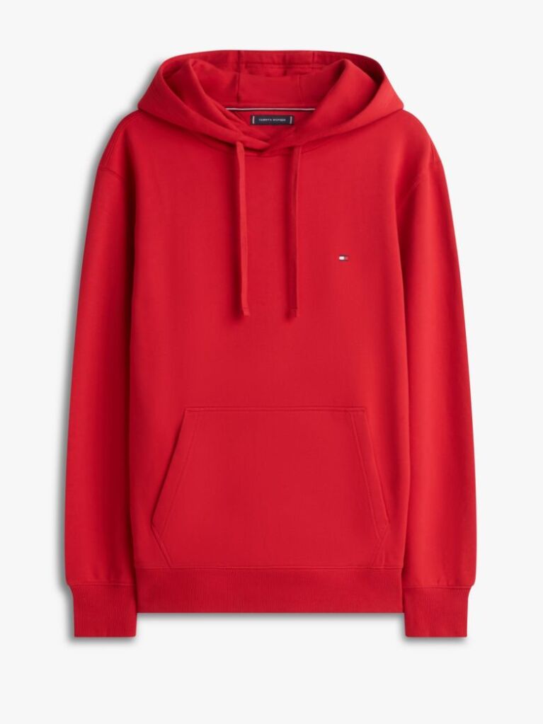 Red Flag Embroidery Terry Hoody  Men