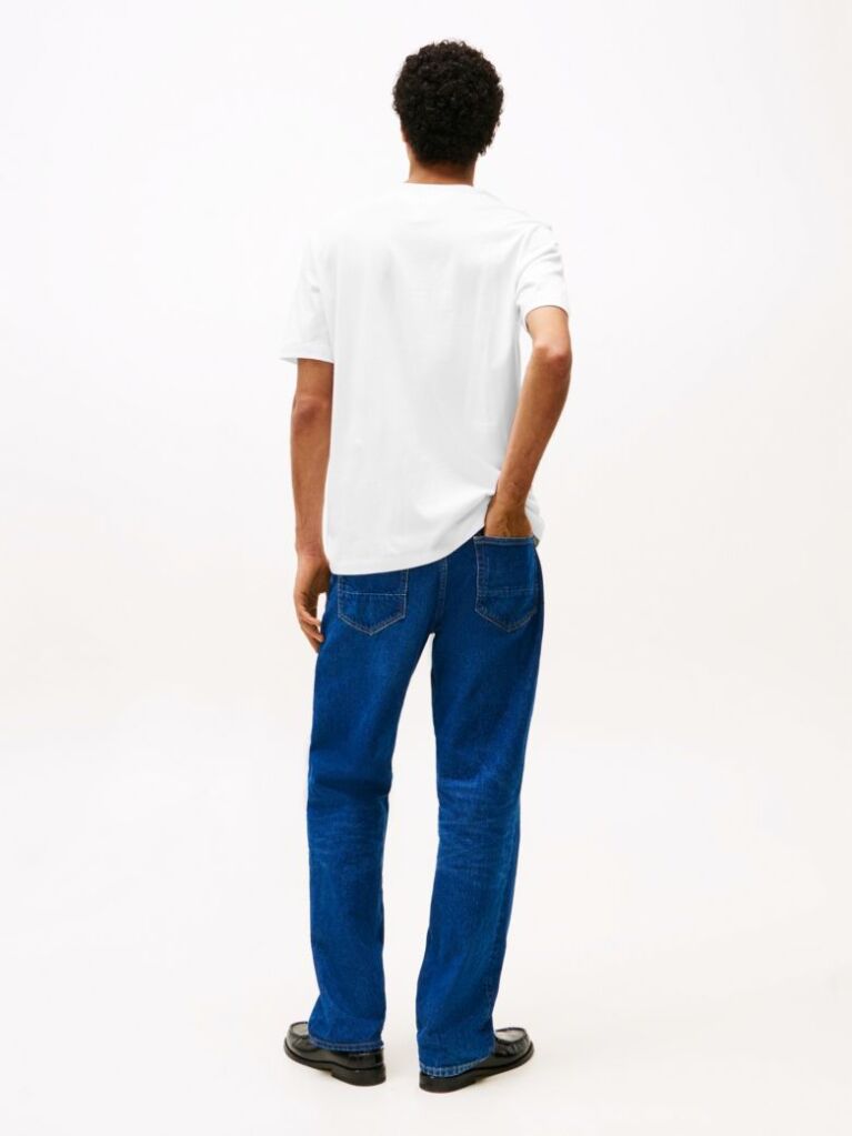 White Patch Pocket T-Shirt  Men