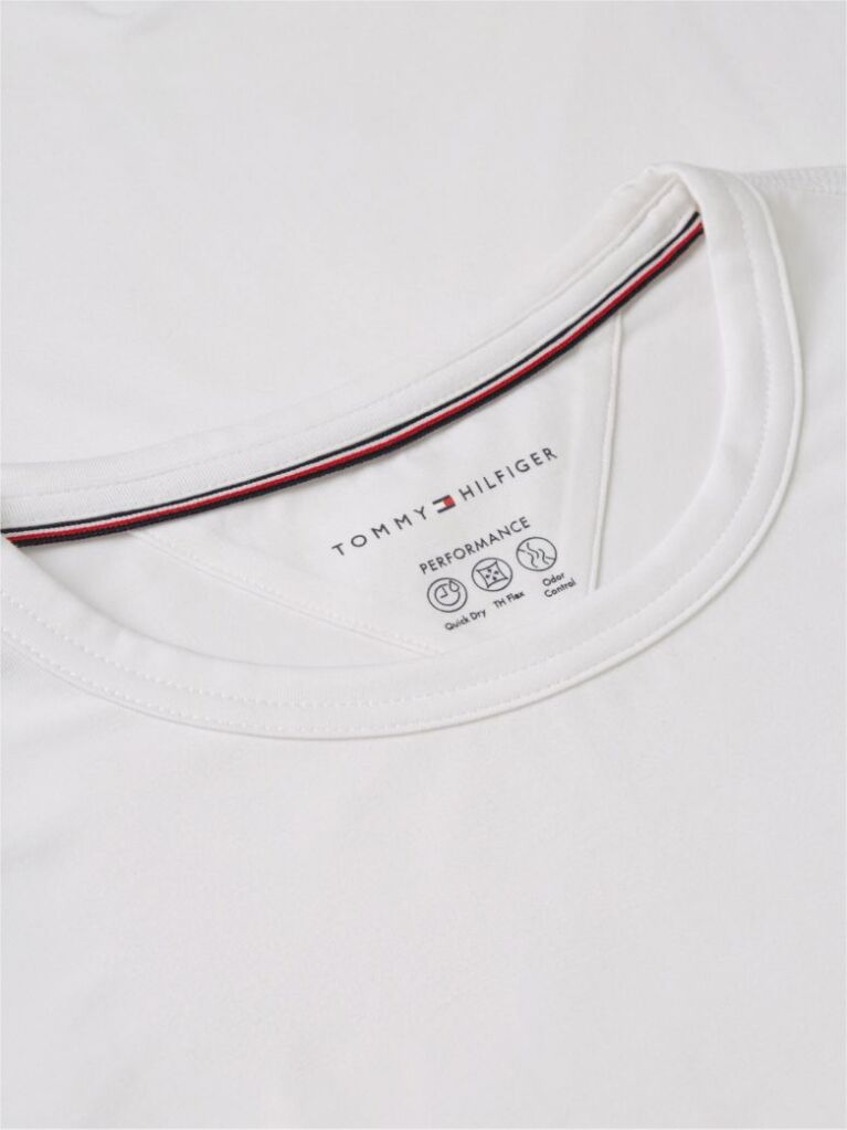 Άσπρο T-Shirt Υδροαπωθητικό  Άνδρες