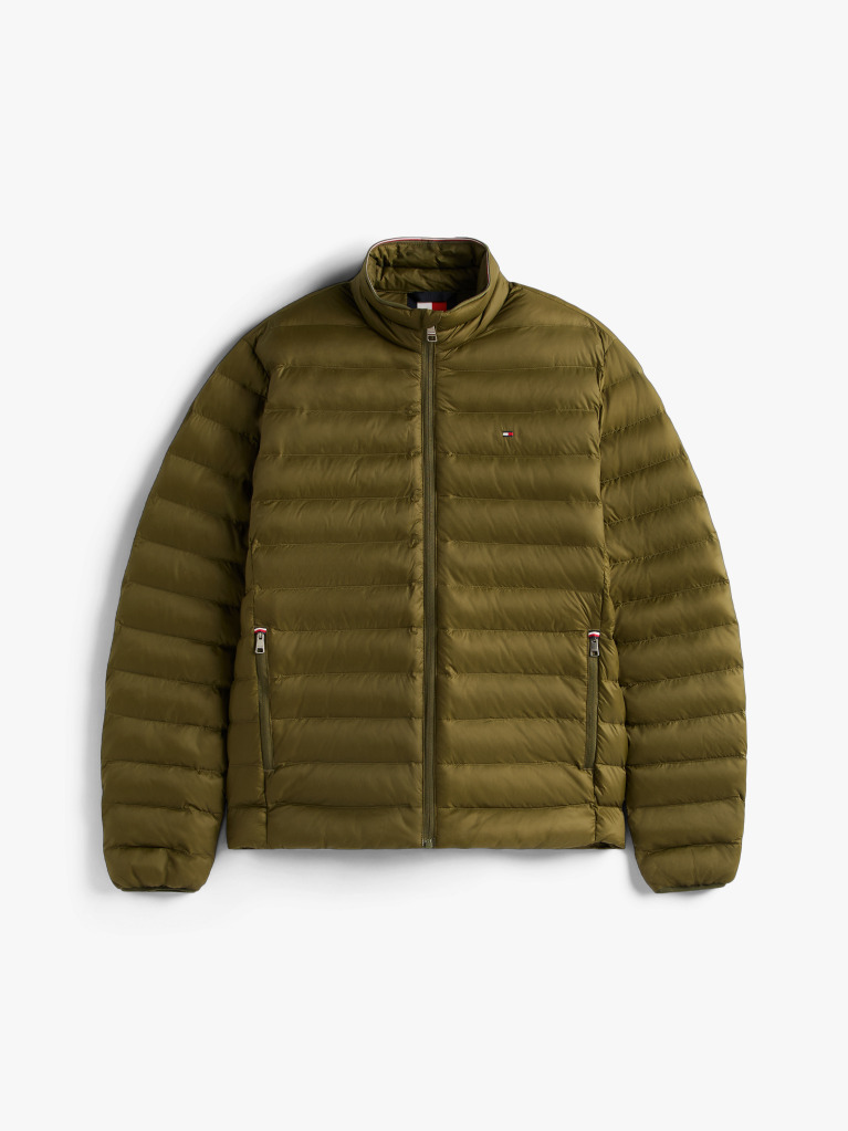 Green Packable Recycled Jacket  Men