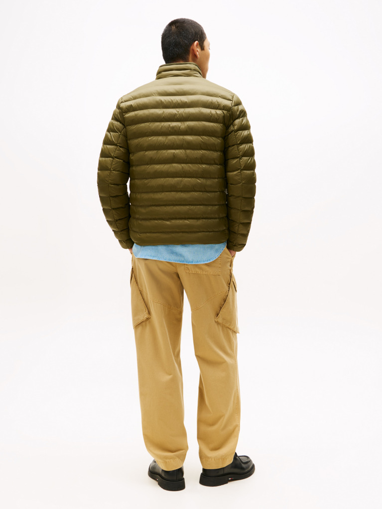 Green Packable Recycled Jacket  Men