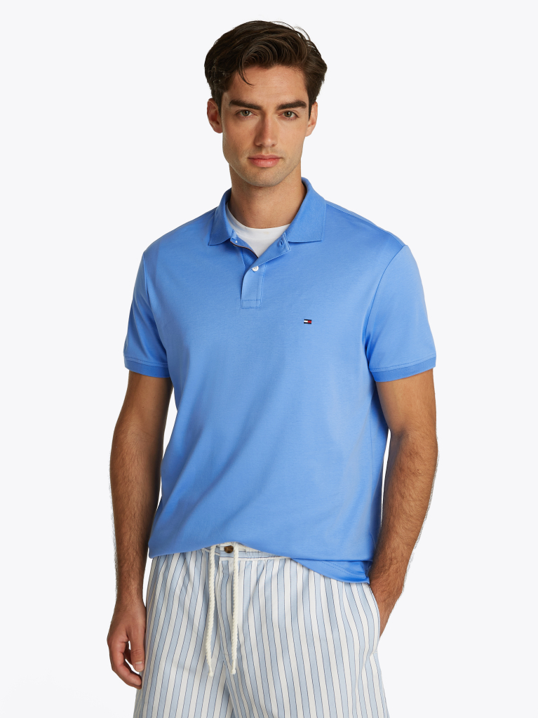 Blue Regular Polo Shirt  Men