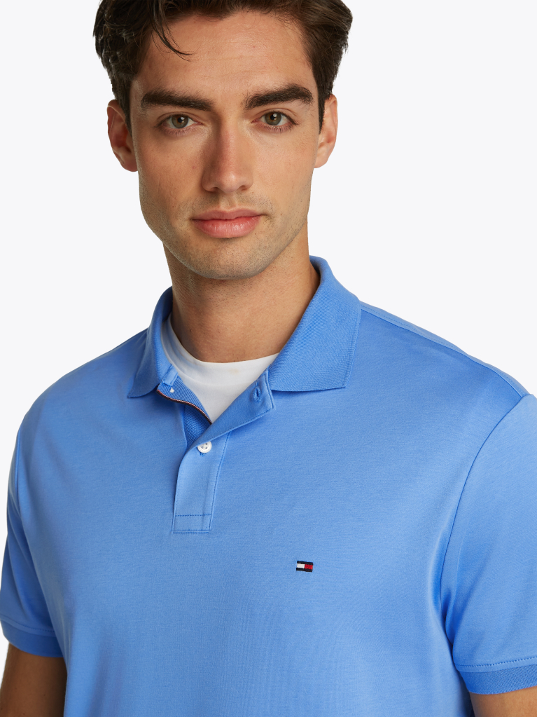 Blue Regular Polo Shirt  Men
