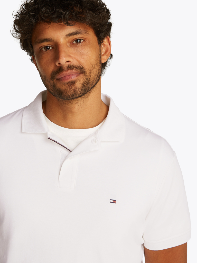 White Regular Polo Shirt  Men