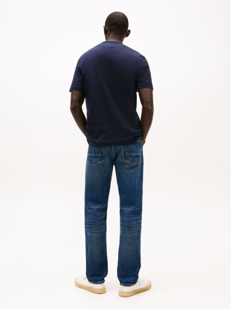Blue Logo Crew Neck T-Shirt  Men