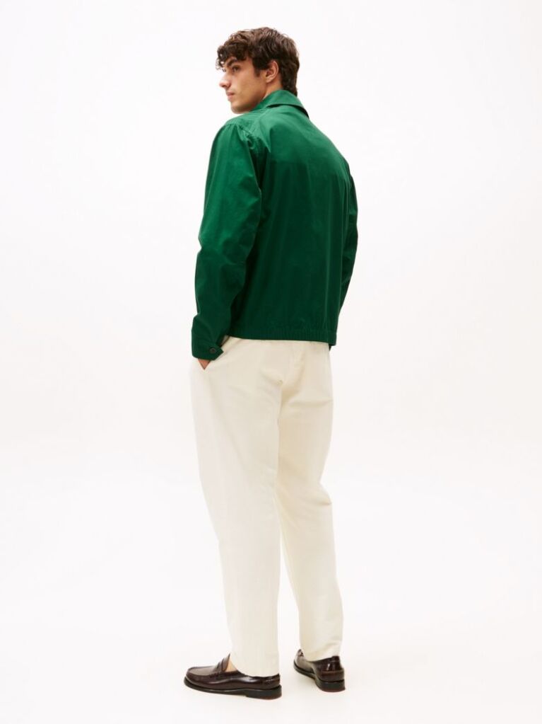 Green Lightweight Regular Fit Ivy Jacket  Men