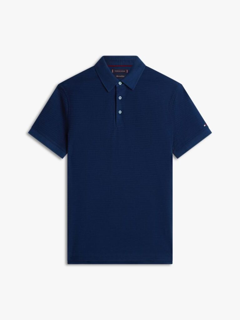 Μπλε Smart Casual Μπλούζα Πόλο Σε Κανονική Γραμμή  Άνδρες