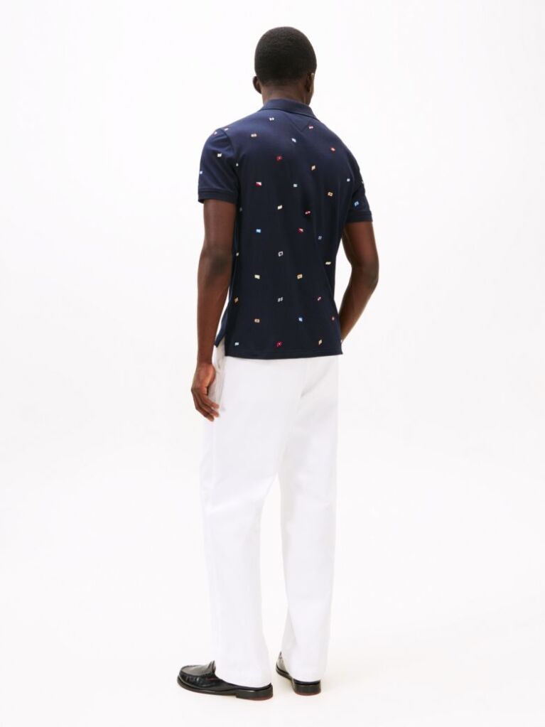 Blue Regular Fit Polo Shirt  Men