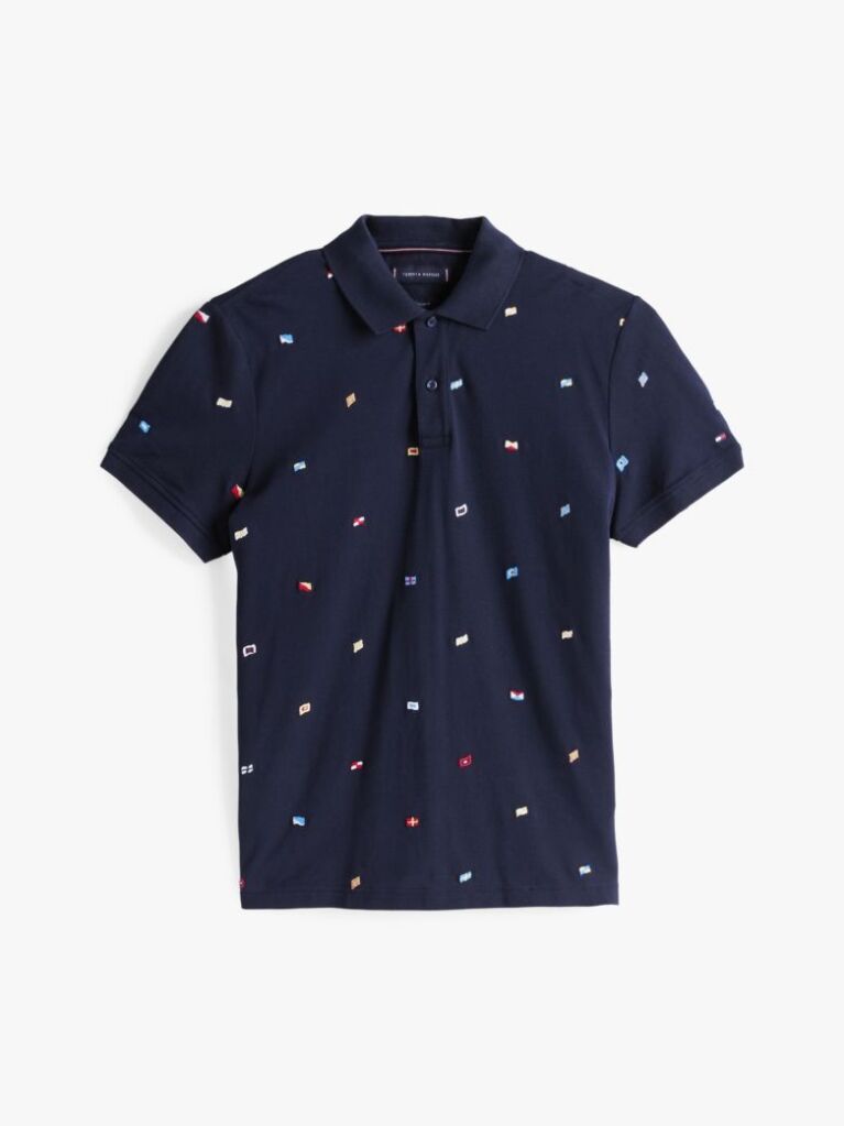 Blue Regular Fit Polo Shirt  Men