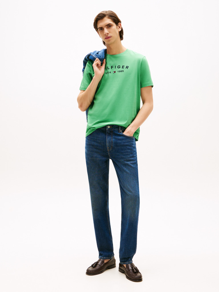 Green Logo T-Shirt  Men