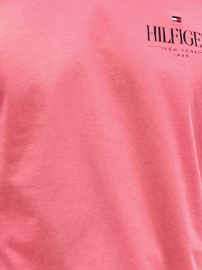 Pink Logo Crew Neck Sweatshirt  Men