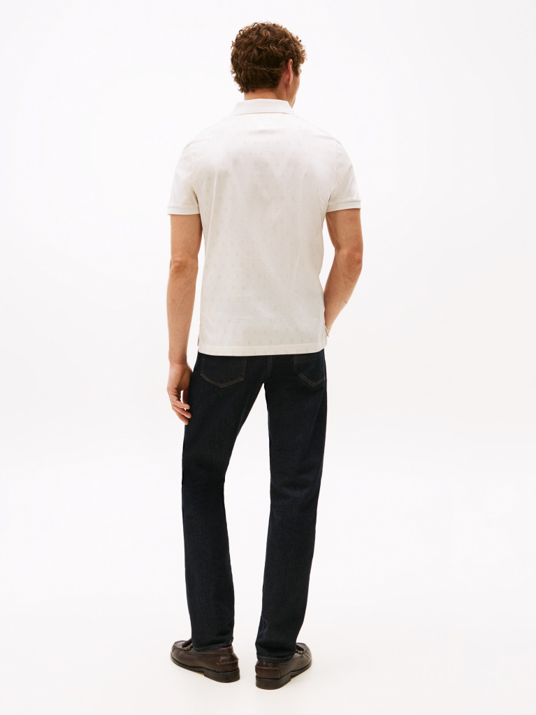 Beige Interlock Regular Polo Shirt  Men
