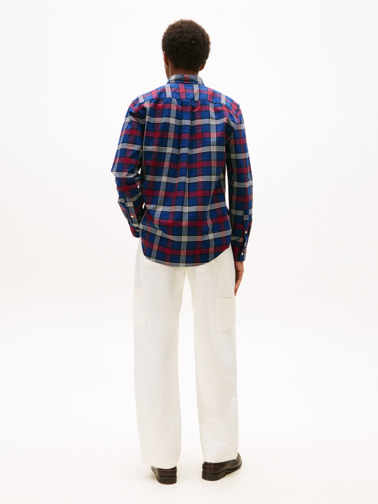 Multi Heritage Oxford Check Shirt  Men