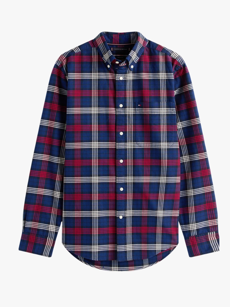 Multi Heritage Oxford Check Shirt  Men
