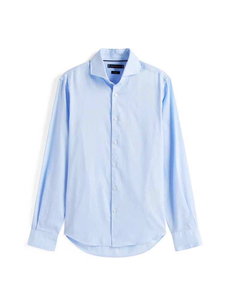 Μπλε Smart Casual Πουκάμισο Oxford Σε Slim Γραμμή  Άνδρες