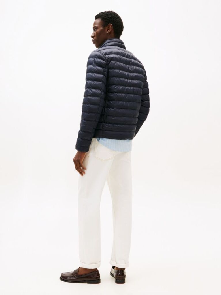 Blue Recycled Packable Jacket  Men