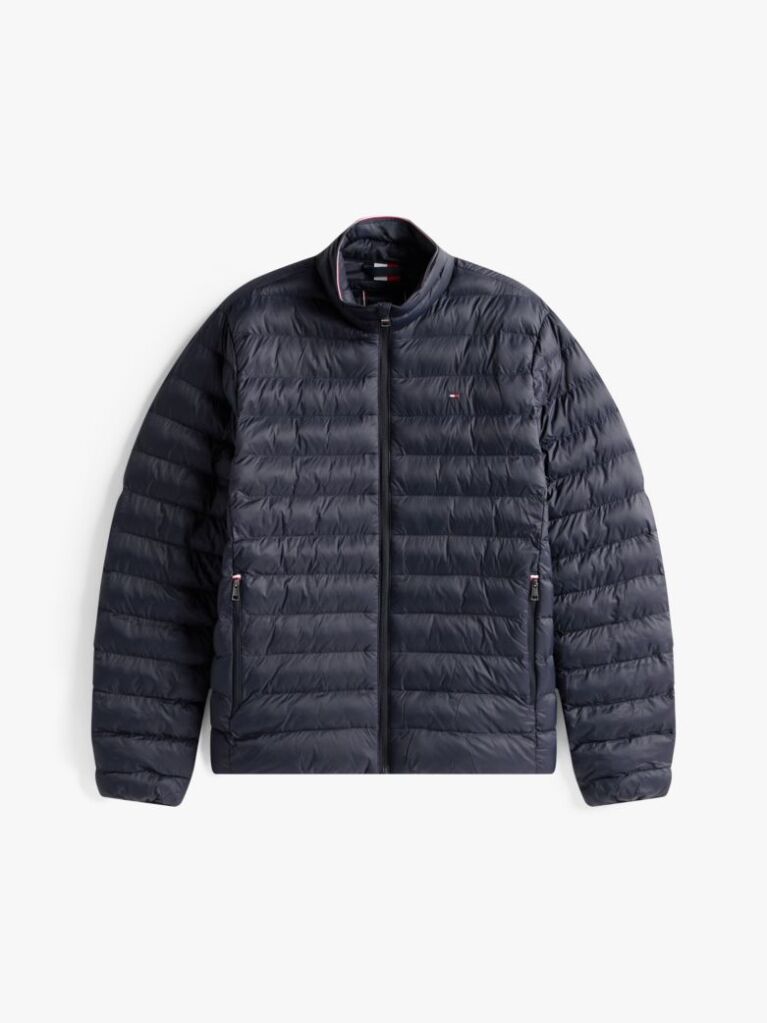 Blue Recycled Packable Jacket  Men