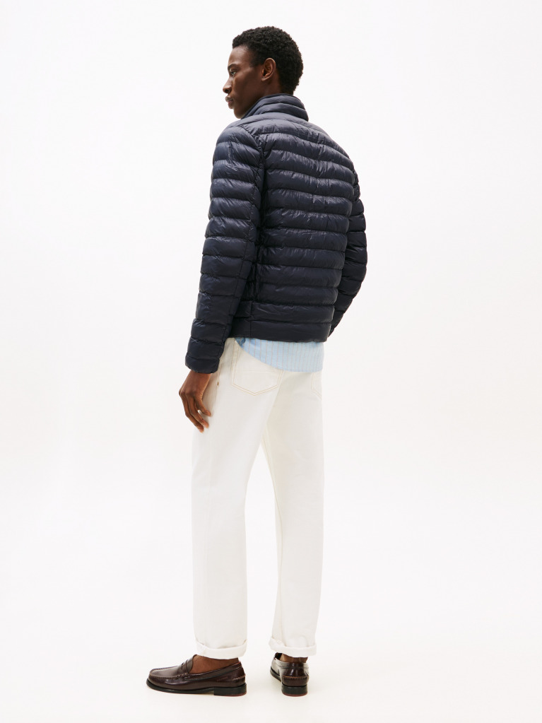 Blue Recycled Packable Jacket  Men