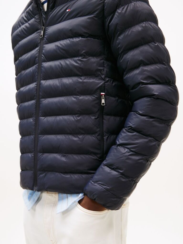 Blue Recycled Packable Jacket  Men