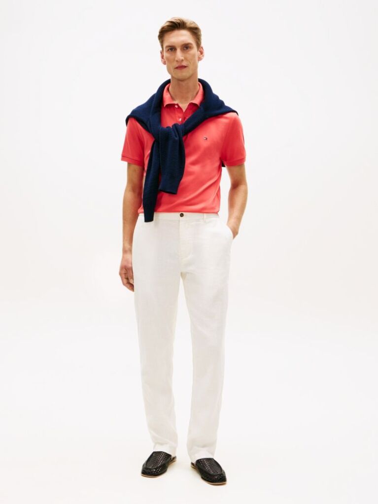 Red Regular Fit Polo Shirt  Men