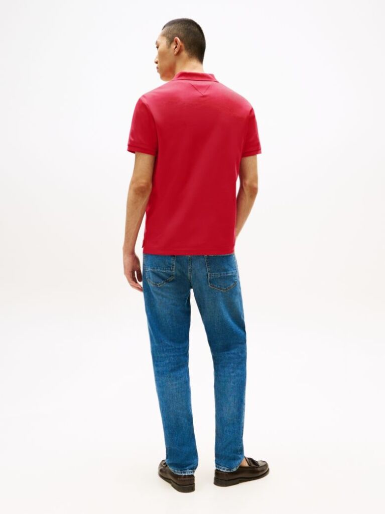 Red Regular Fit Polo Shirt  Men