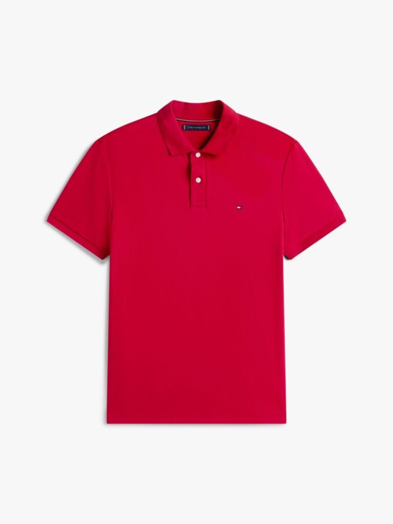 Red Regular Fit Polo Shirt  Men