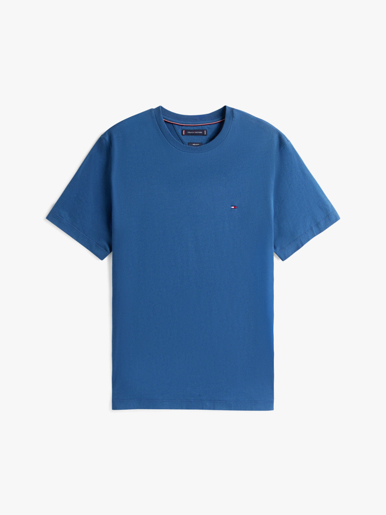 Μπλε T-Shirt Με Κεντητή Σημαία  Άνδρες