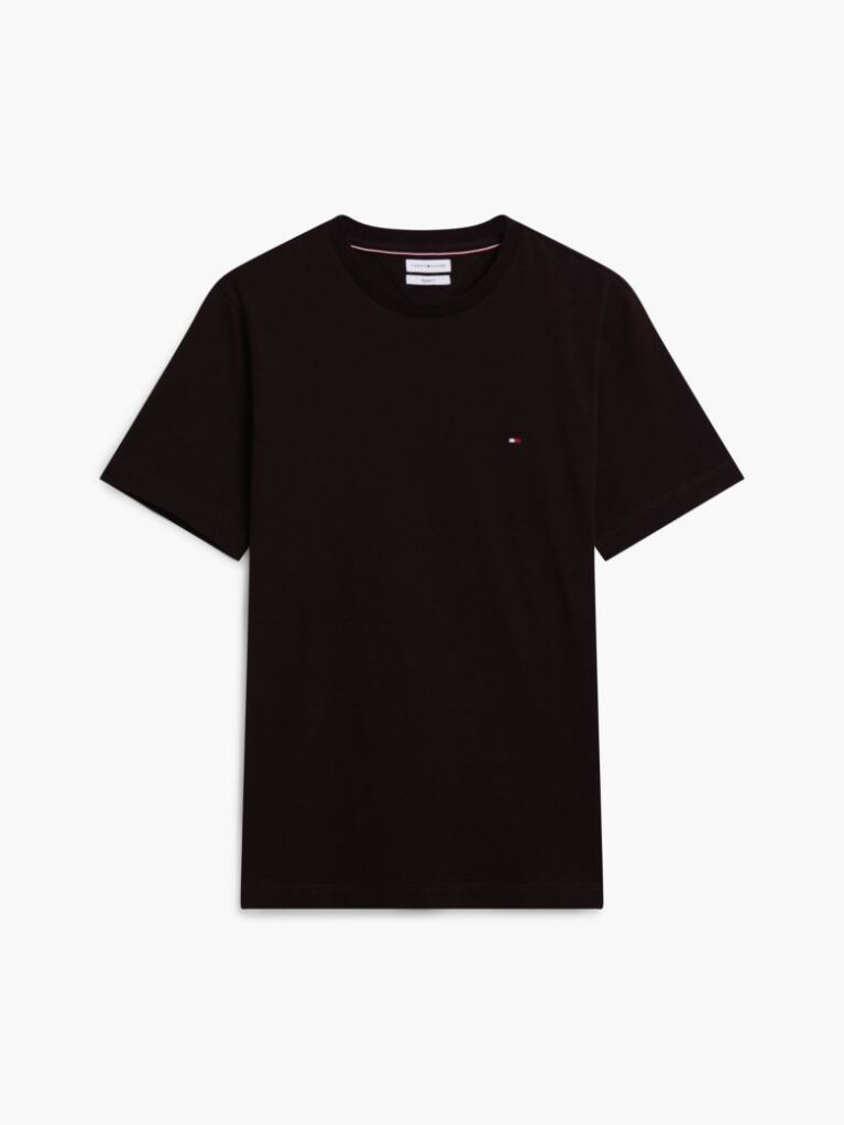Brown Flag Embroidery T-Shirt  Men