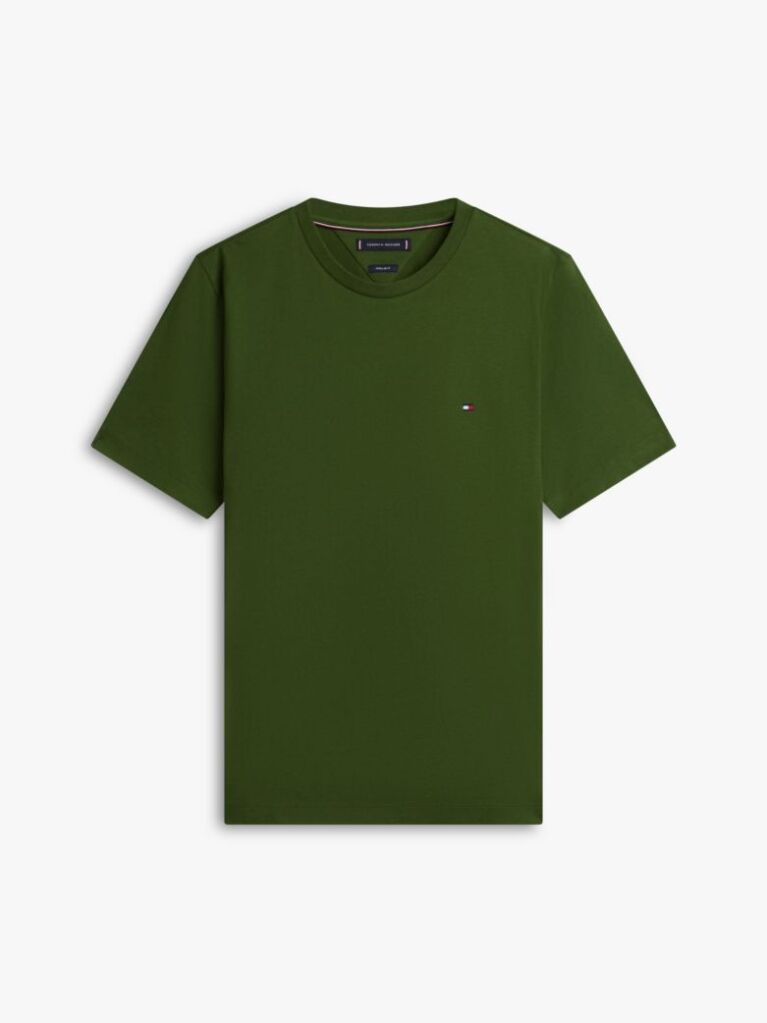 Πράσινο T-Shirt Με Κεντητή Σημαία  Άνδρες