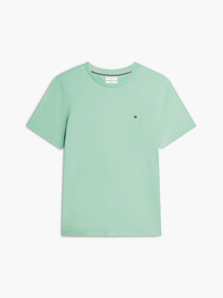 Πράσινο T-Shirt Με Κεντητή Σημαία  Άνδρες