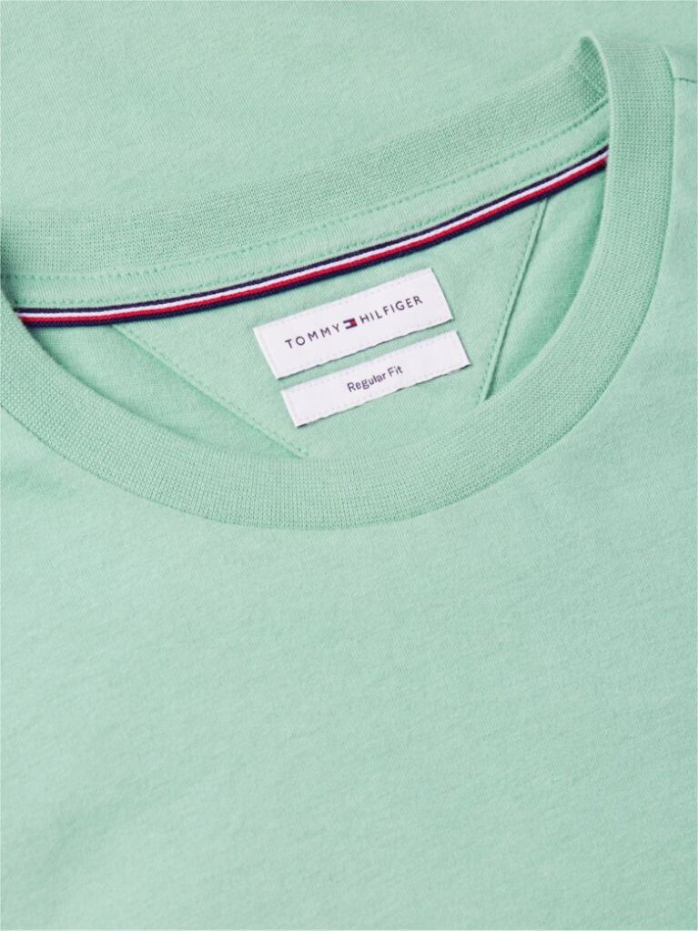 Πράσινο T-Shirt Με Κεντητή Σημαία  Άνδρες