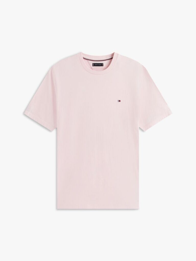 Ροζ T-Shirt Με Κεντητή Σημαία  Άνδρες