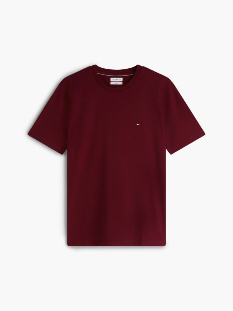 Κόκκινο T-Shirt Με Κεντητή Σημαία  Άνδρες