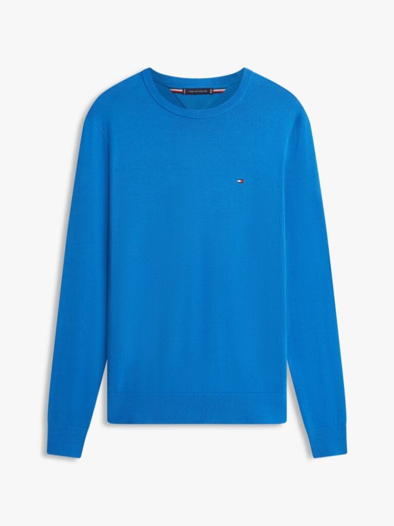 Blue Flag Embroidery Jumper  Men