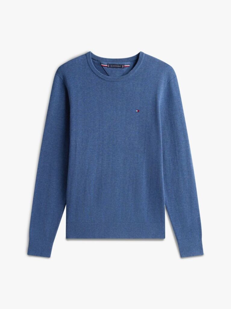 Blue Flag Embroidery Jumper  Men