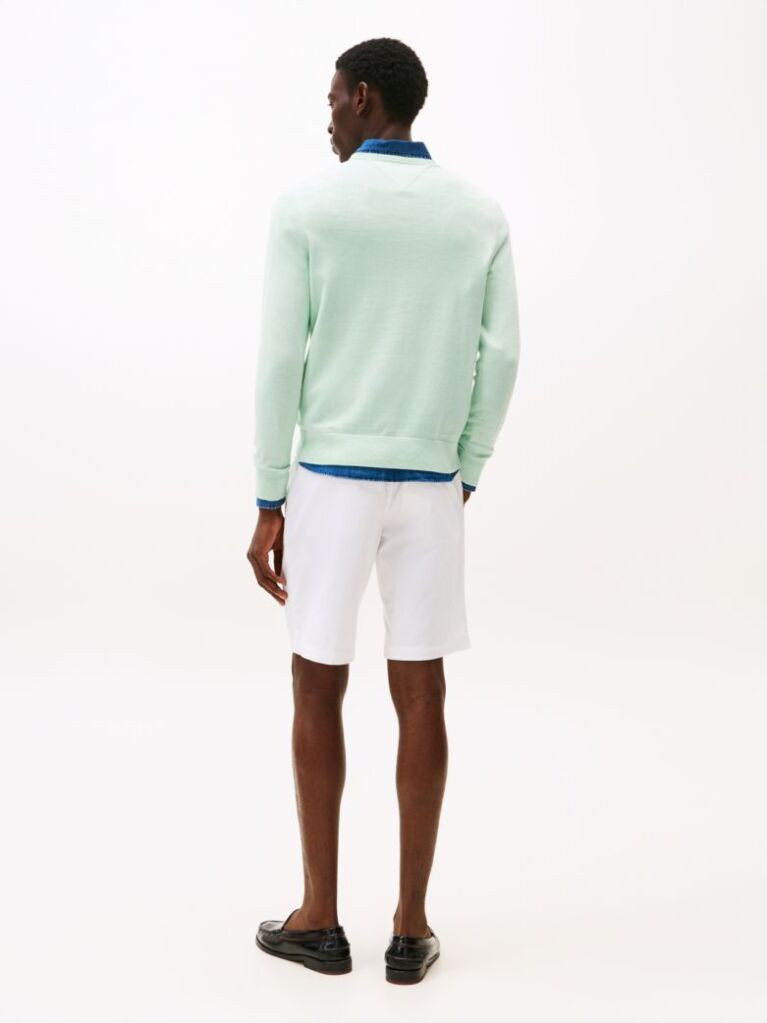 Green Flag Embroidery Jumper  Men