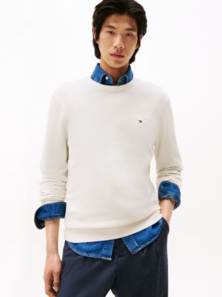 White Flag Embroidery Jumper  Men