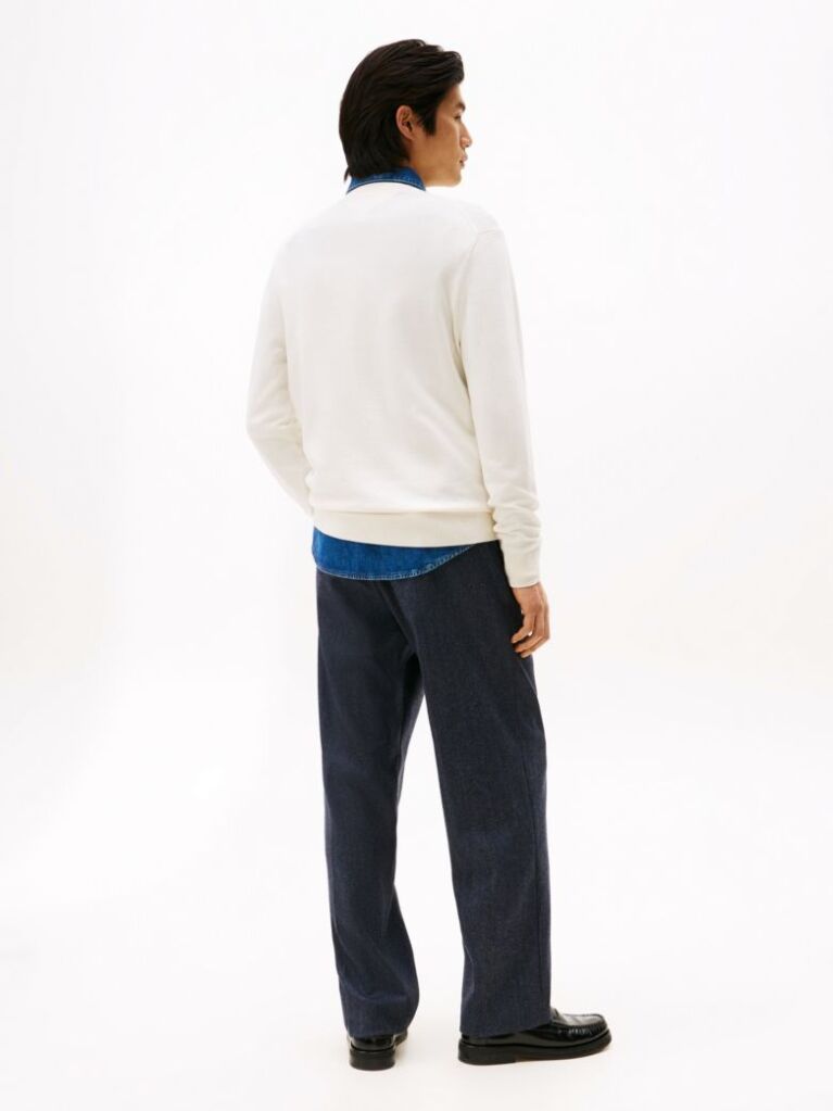 White Flag Embroidery Jumper  Men