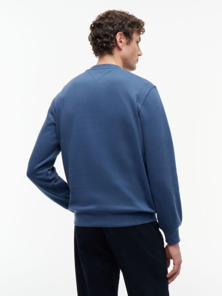 Blue Essential Fleece Sweatshirt  Men