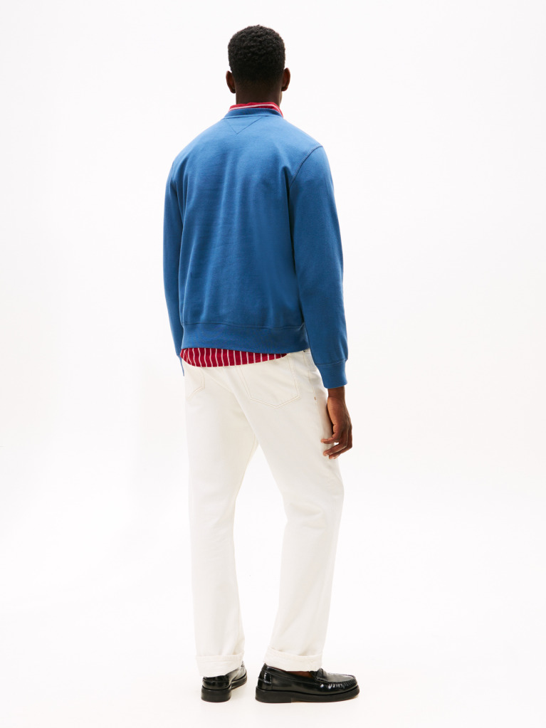 Μπλε Essential Fleece Φούτερ  Άνδρες