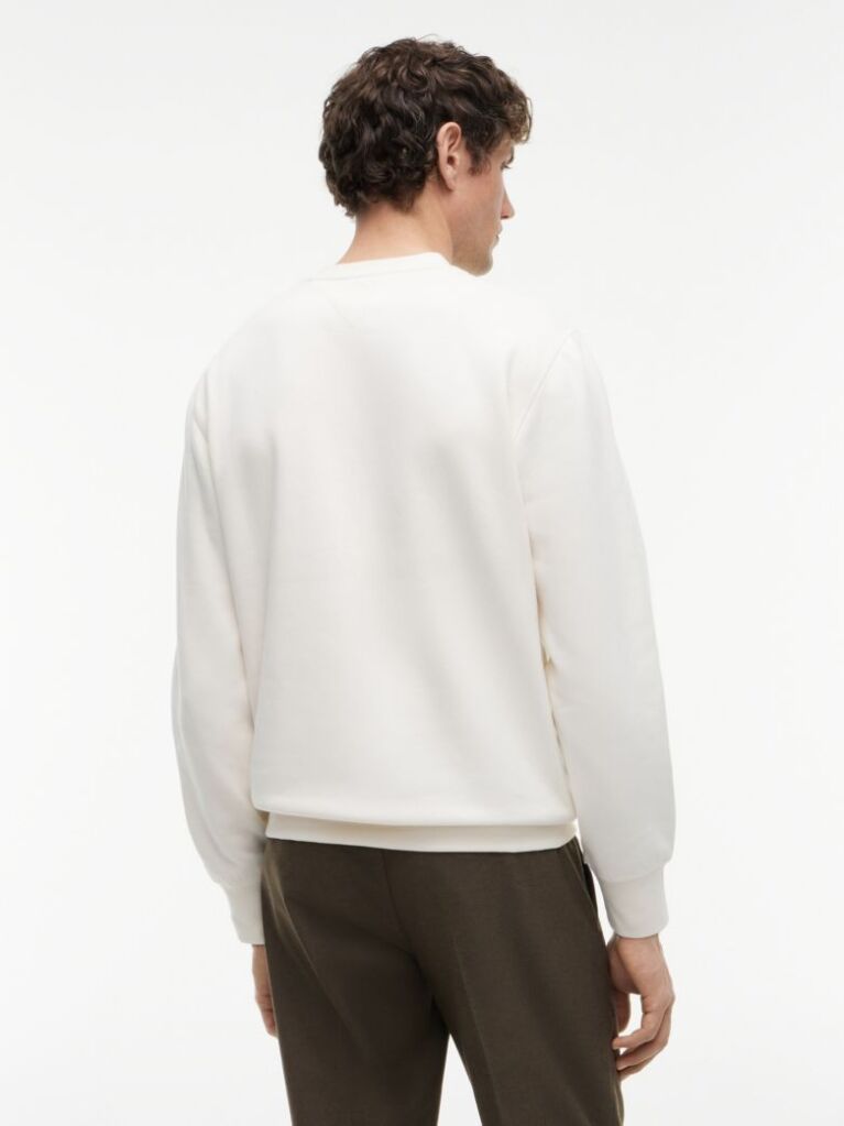 Beige Essential Fleece Sweatshirt  Men