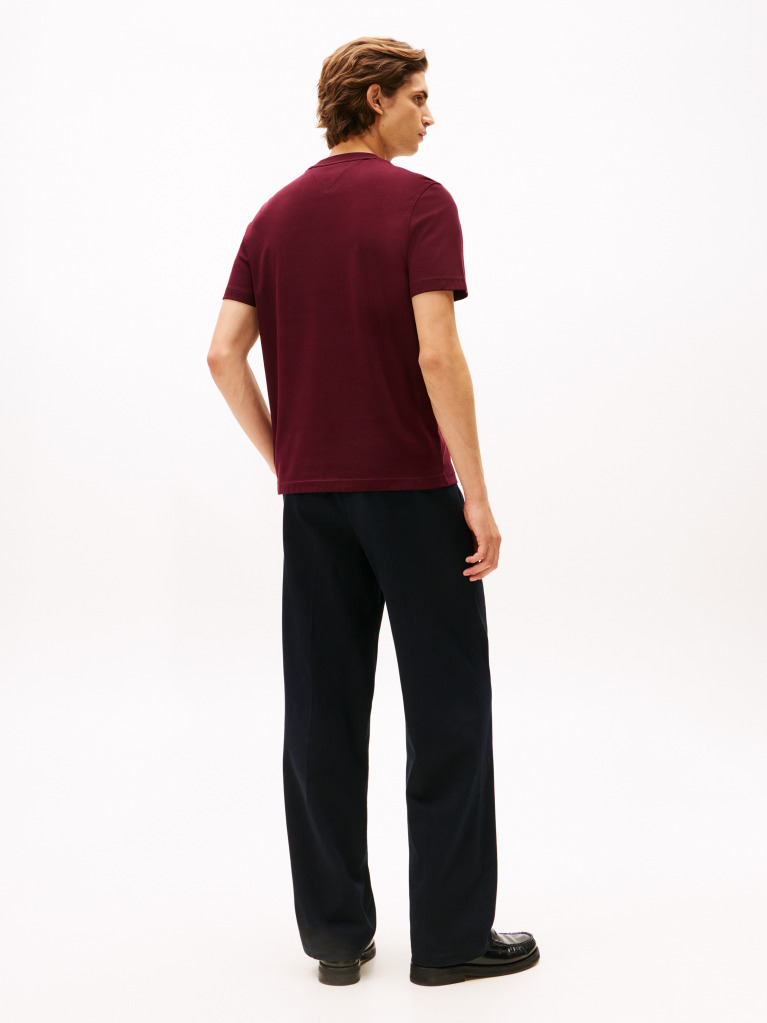 Κόκκινο Varsity Interlock T-Shirt Με Σχέδιο  Άνδρες