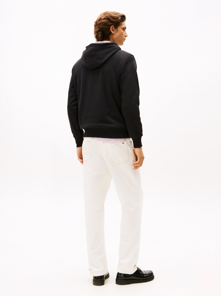 Μαύρο TH Hoodie Με Colour Block Σχέδιο  Άνδρες