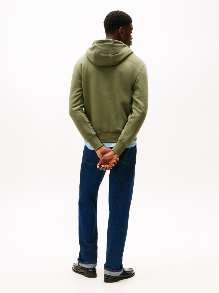 Πράσινο TH Hoodie Με Colour Block Σχέδιο  Άνδρες